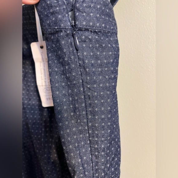 Black Swan Womens Wide Leg Buttons Angelica Jumpsuit Blue Size S NWT - Picture 7 of 16